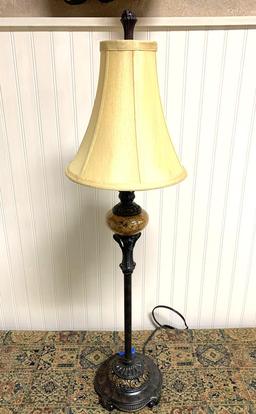 Home interior decoration, Tall table lamp