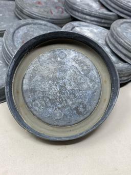 Zinc Lids for Canning Jars