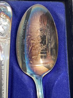 Six Sets of Souvenir Spoons