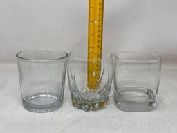 9 Assorted Rocks Glasses