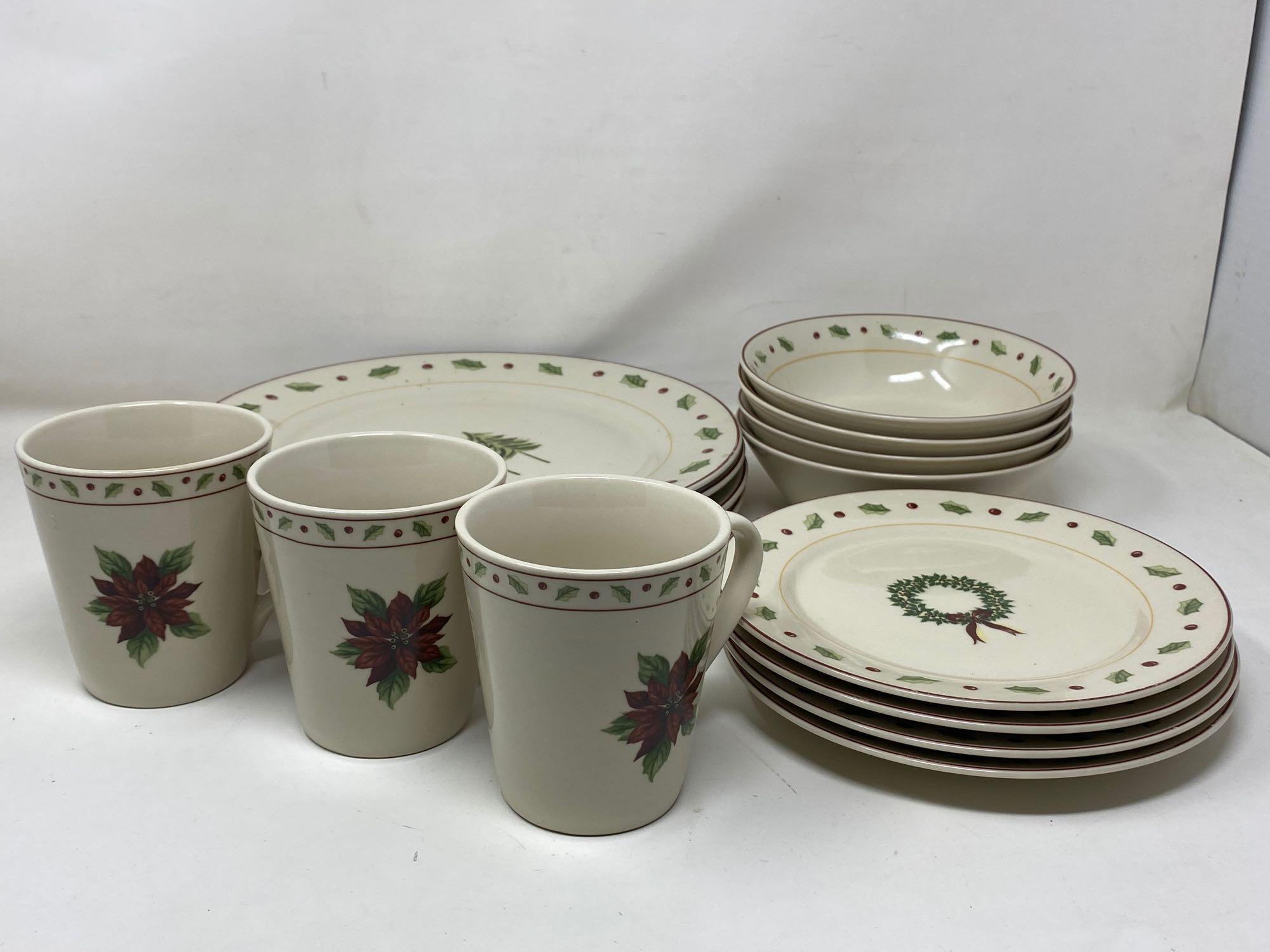 Christmas Dinnerware