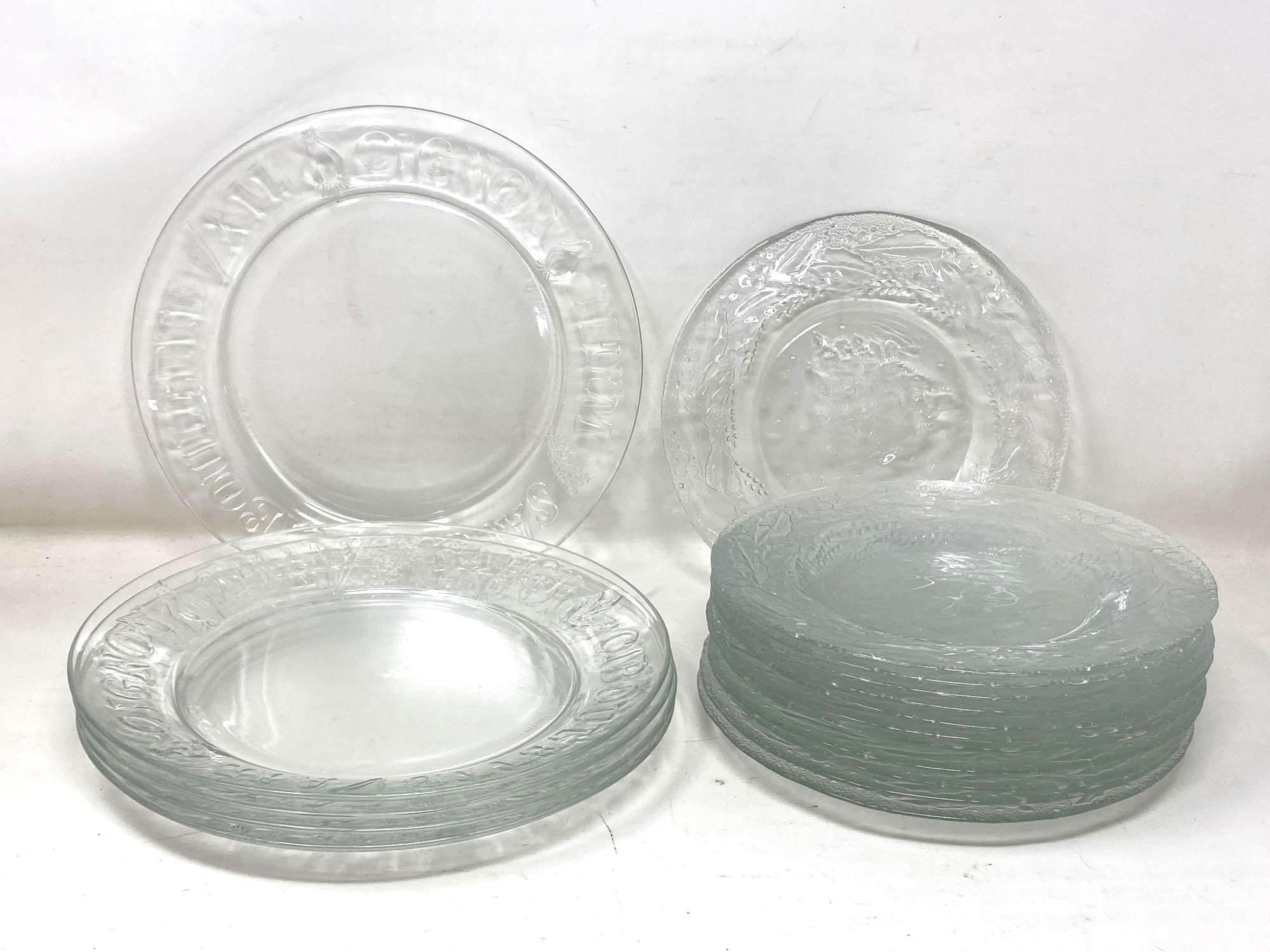 Clear Glass Plates