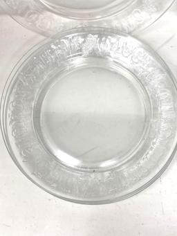 Clear Glass Plates