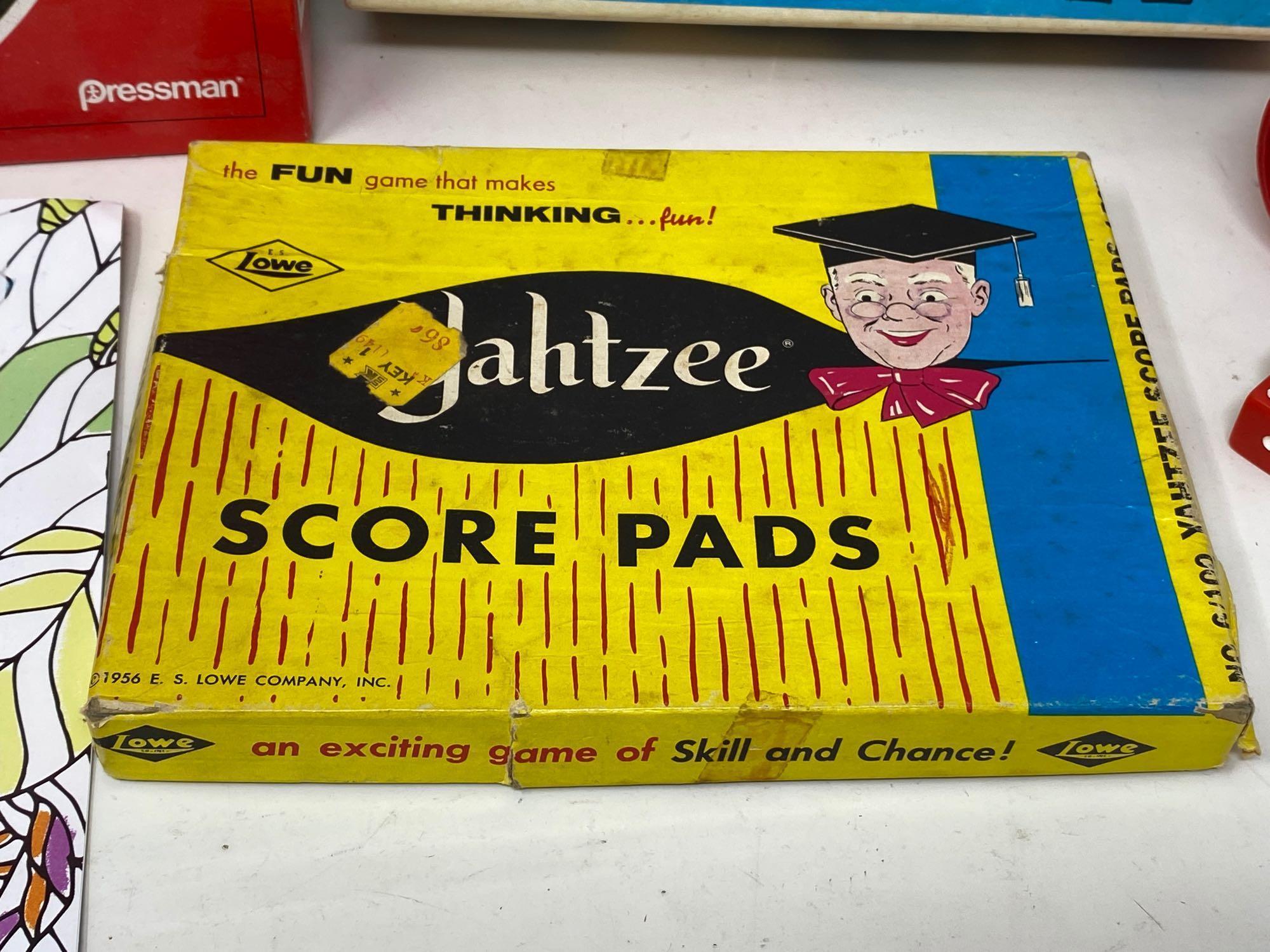 BINGO, Yahtzee, Flinch Games