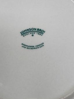 Johnson Bro's, England Plates, Decorated