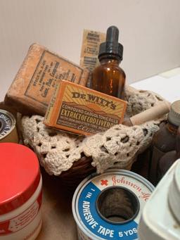 Medicinal Tins and Containers