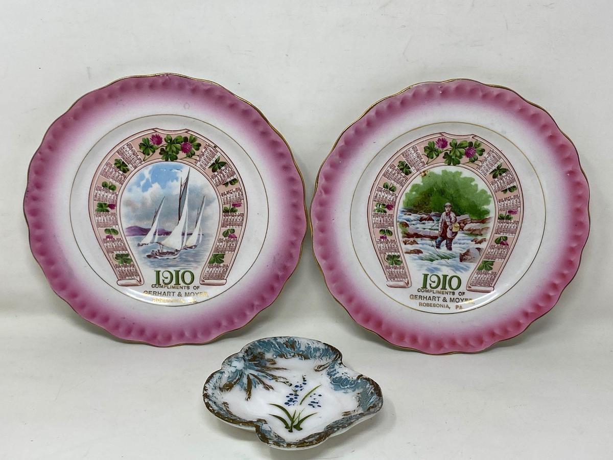 Advertising Calendar Plates