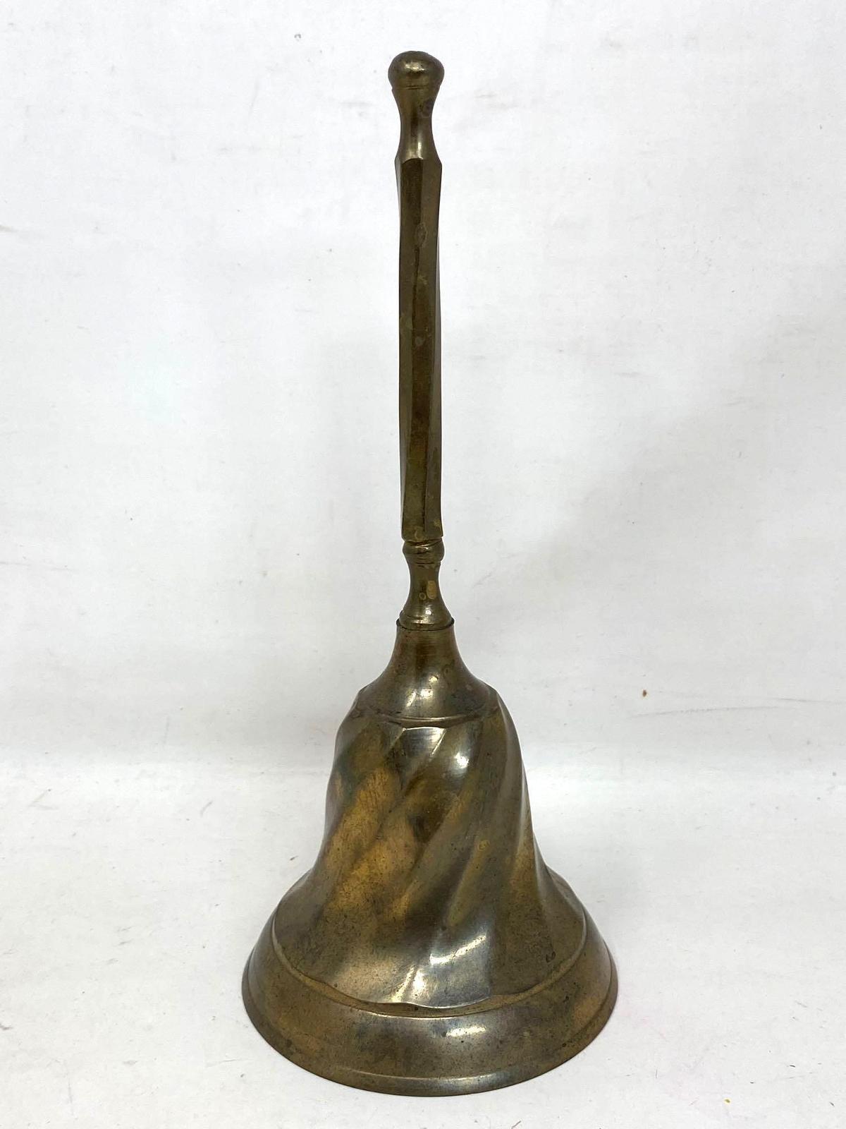 Brass Swirl Hand Bell