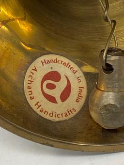Brass Swirl Hand Bell