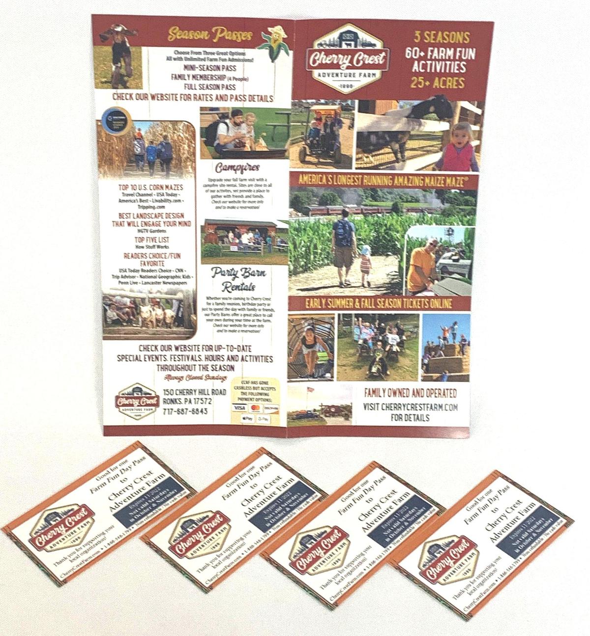 Cherry Crest Farms Adventure Farms Passes