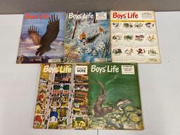 5 Issues of Boys' Life, 1960's