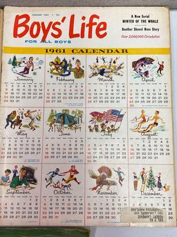 5 Issues of Boys' Life, 1960's