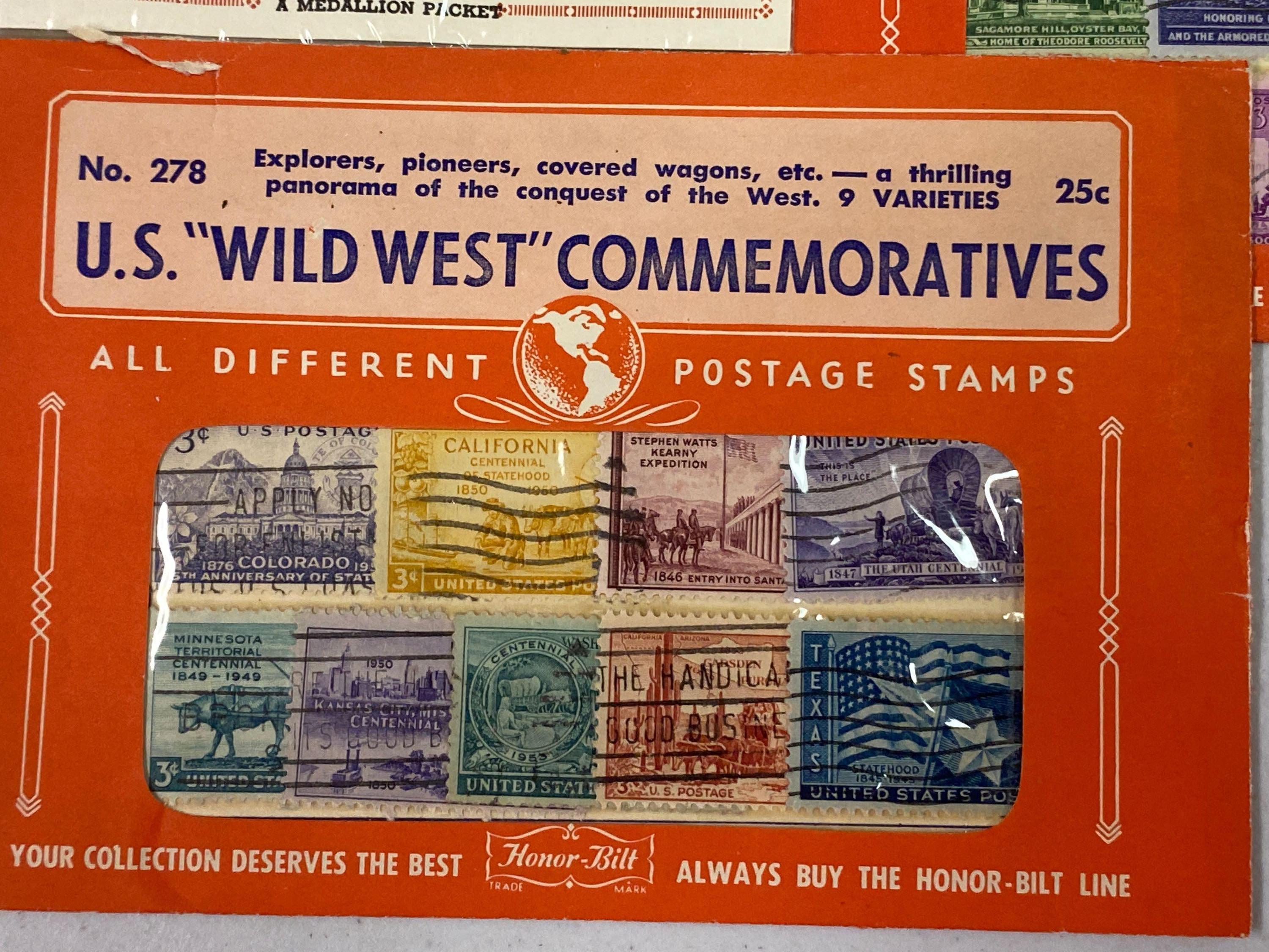 U.S.Commemorative Stamps, Other Stamps and Blank Post Cards