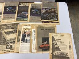 Numerous Vintage Classic Auto Advertisements