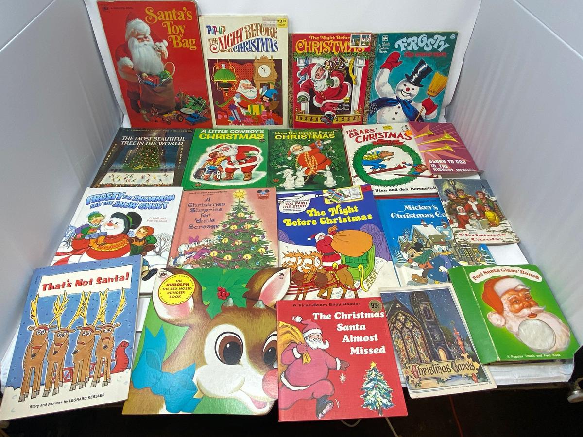 Grouping of Children's Christmas Books