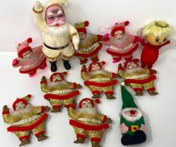 Vintage/Antique Christmas Figurine Lot