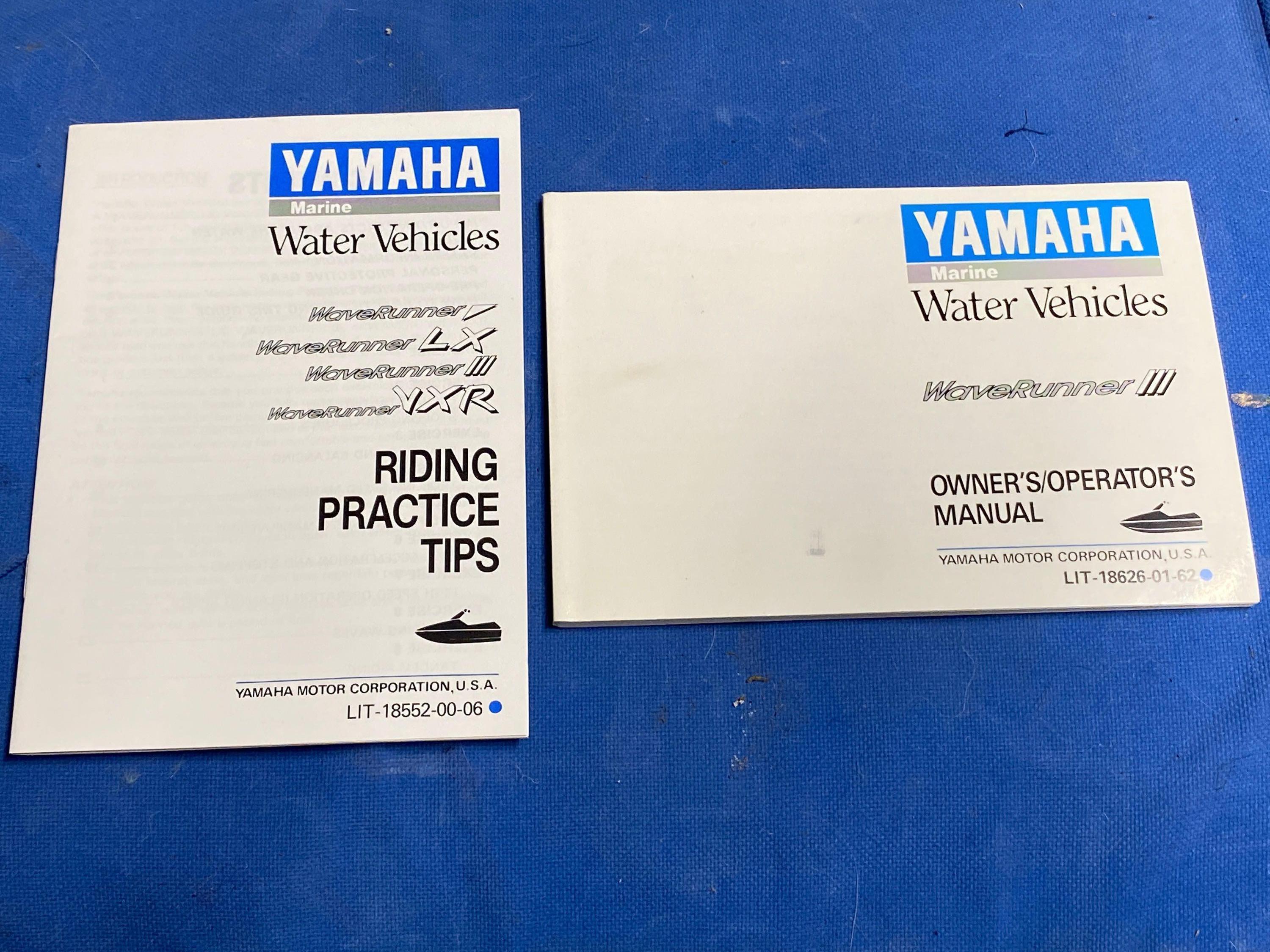 1993 Yamaha Waverunner 3 with 1993 Load Rite Trailer