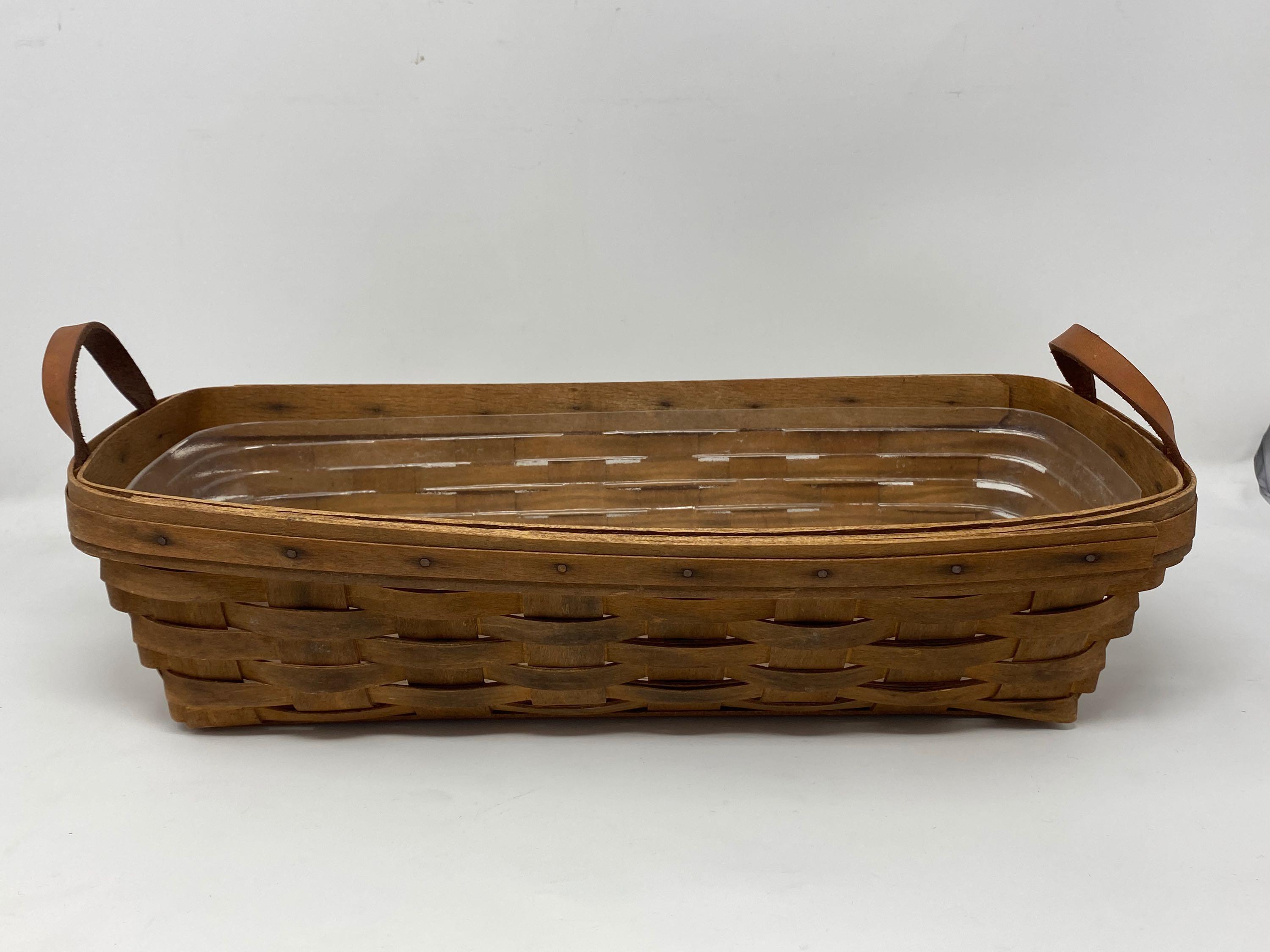 2 Longaberger Baskets- 1995 & 2000