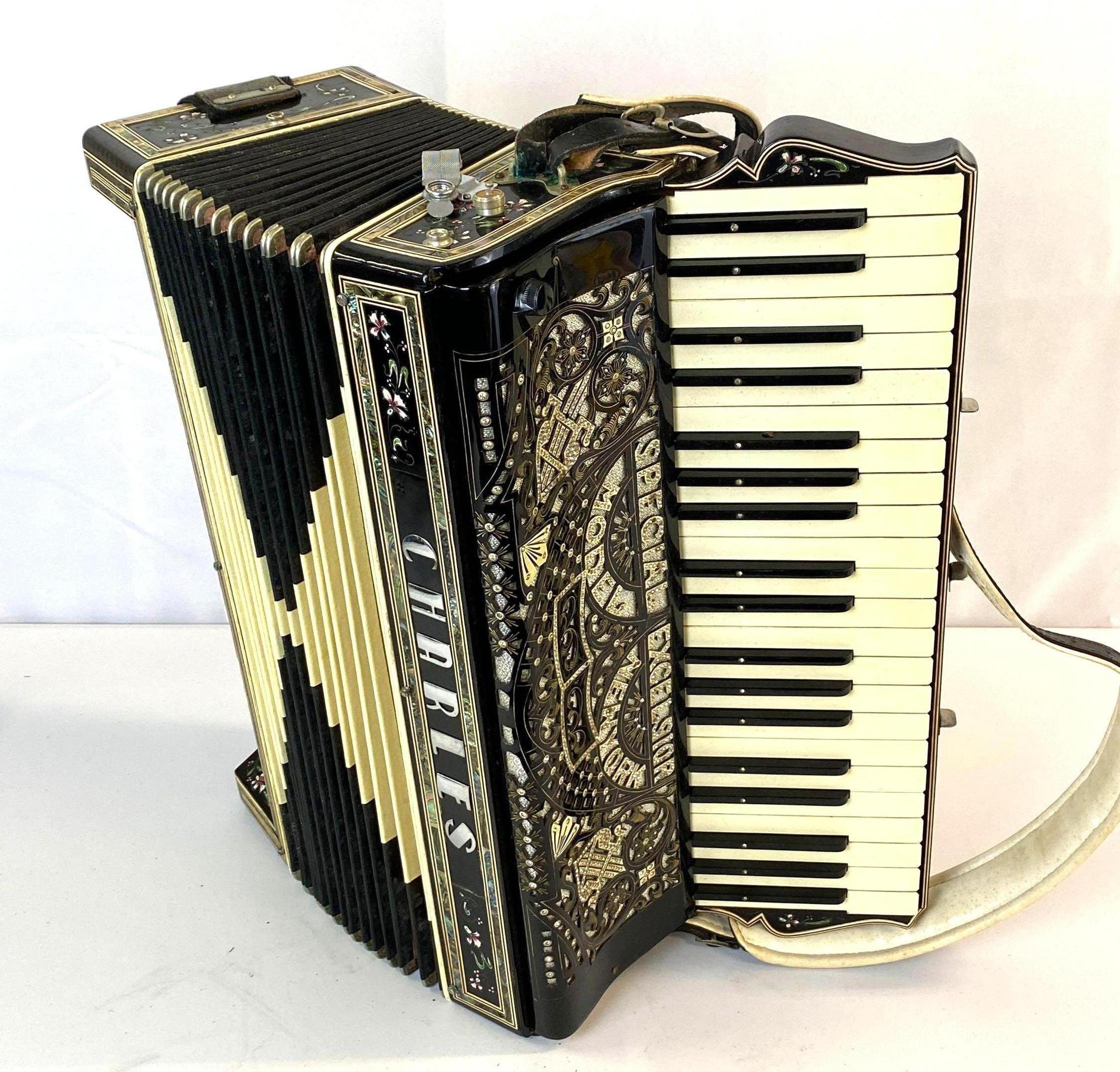 Vintage Charles Special Excelsior Accordion with Strap