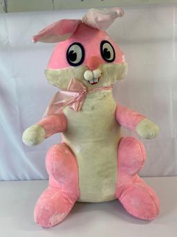 Plush Pink Bunny Doll