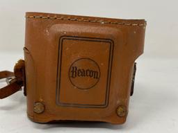 Vintage Beacon II Camera in Leather "Beacon" Case