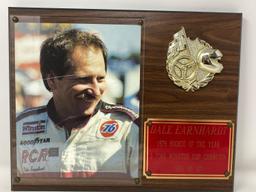 Photo Plaque- Dale Earnhardt 1979 Rookie of the Year