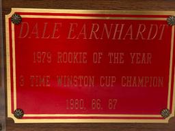 Photo Plaque- Dale Earnhardt 1979 Rookie of the Year