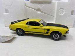 Franklin Mint Precision Models 1969 Boss 302 Mustang