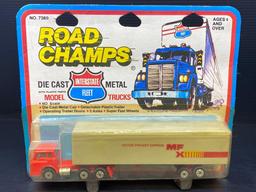 Road Champs MFX Tractor Trailer and Conway Racing Tractor Trailer