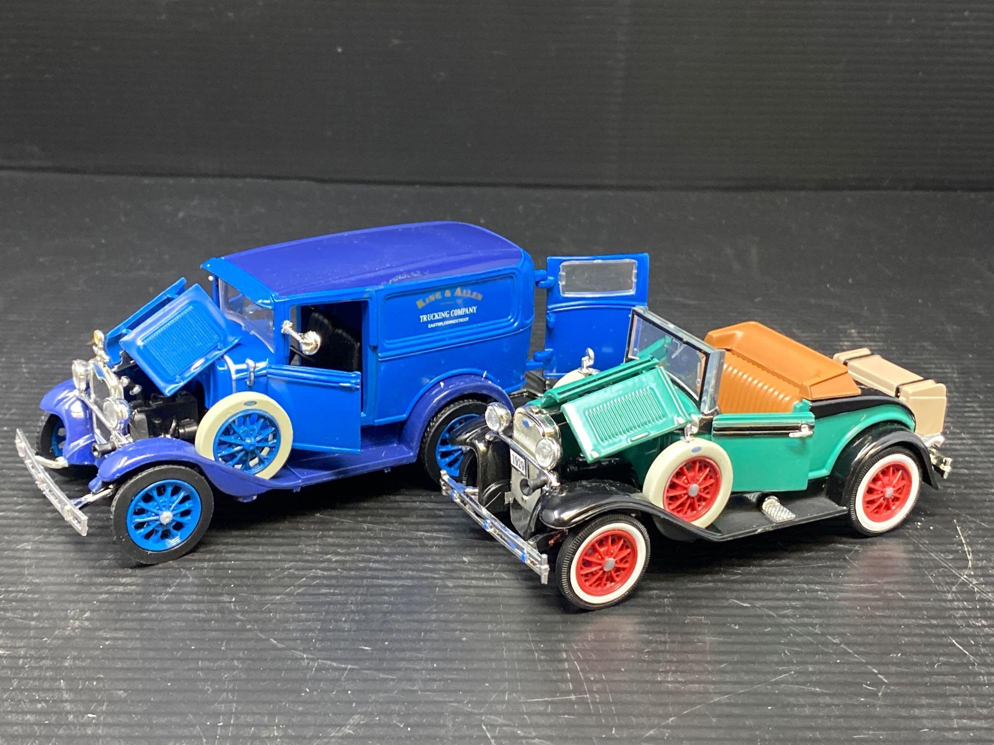 1929 Ford Roadster and 1931 Ford Model A with Original Boxes