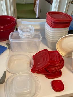 Large Grouping of Kitchen Plastics