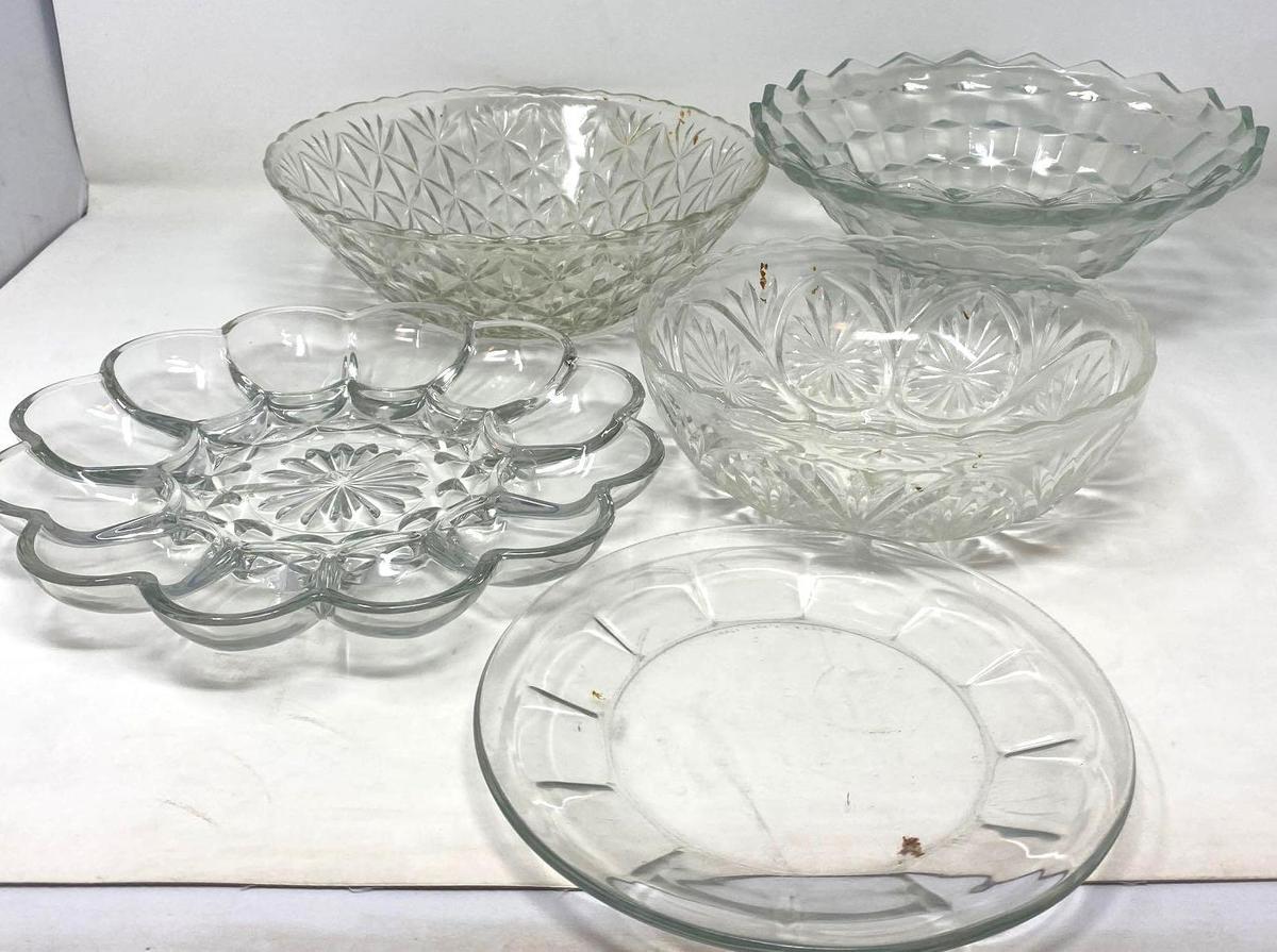 Clear Glass Serving Dishes