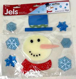 Snowman Window Gels- New in Packaging