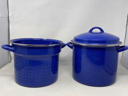 3 Piece Pasta Pot with Strainer and Lid