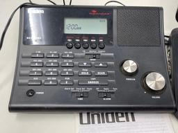 Uniden 500 Channel Alarm Clock Radio Scanner w/ Instructions and RCA Portable DVD Player