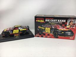 Racing Champions Texaco Havoline Ernie Irvan 1995 Collector Series Die Cast Bank with Box