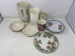Lenox Lot- Vases, Bowls & Dish, Decorative Plates & Bowl