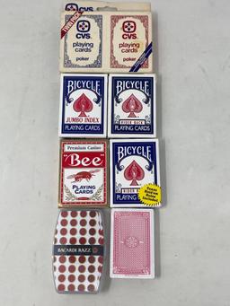 Playing Cards- CVS, Bicycle, Bee