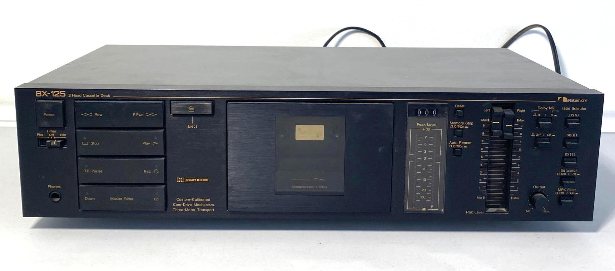 Nakamichi BX-125 2-Head Cassette Deck