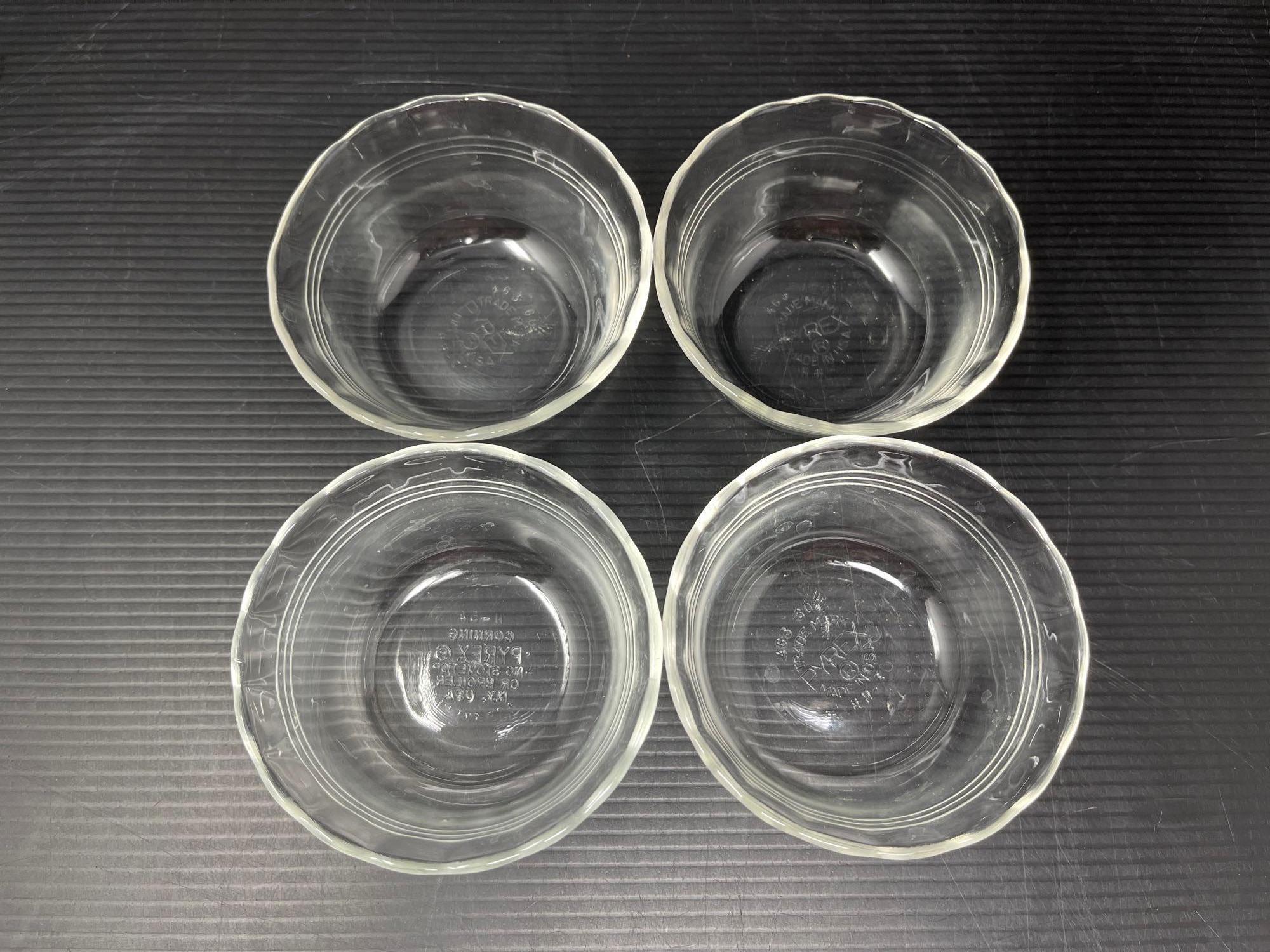 9 Pyrex Custard Cups