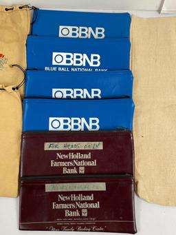 11 Local New Holland Lancaster County Extinct Banks Bank Bags