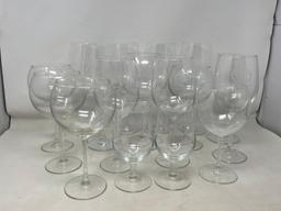 Lot of Stemmed Glassware