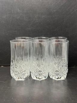 Glassware Set- 6 Waters and 7 Rocks Glasses