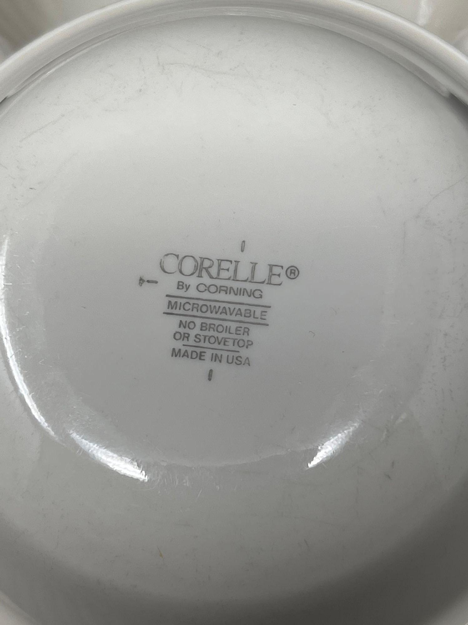 Large Holly Platter and 7 Corelle Soup/Cereal Bowls in 2 Patterns