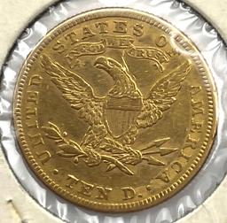 1885 $10 Liberty Eagle