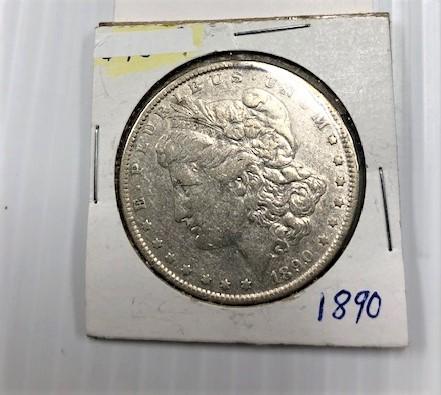 1890 SILVER DOLLAR