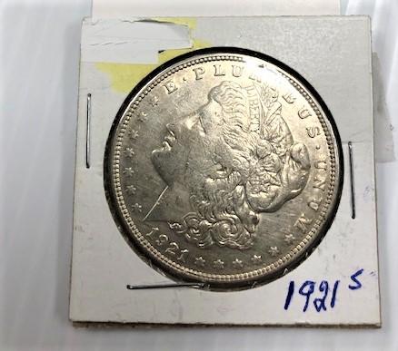 1921-S SILVER DOLLAR