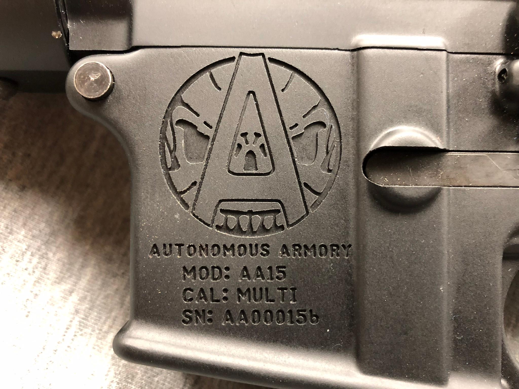 AUTONOMOUS AA 15 .223 RIFLE