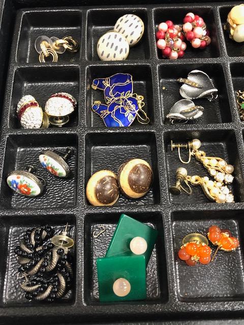 Lot of 72 Pairs Vintage Earrings