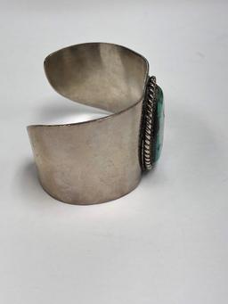 Sterling Silver Turquoise Cuff